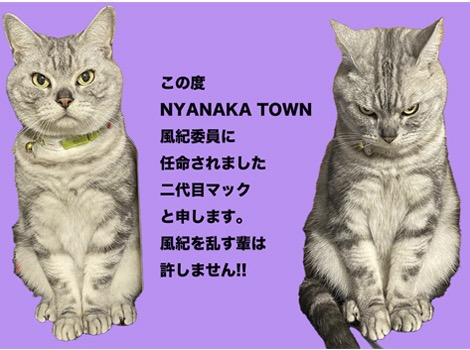 風紀委員に任命されました二代目マックと申します。
