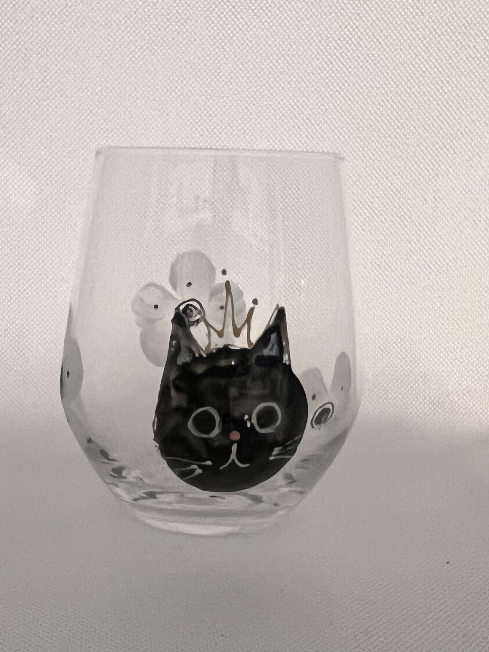 川上麻衣子 手描き万能グラス